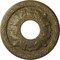 Ekena Millwork Leaf Medallion (Canopies up to 4 3/4"), 11 3/8"OD x 3 5/8"ID x 1 1/8"P, Mississippi Mud Crackle CM11LFMMC - alternate 1